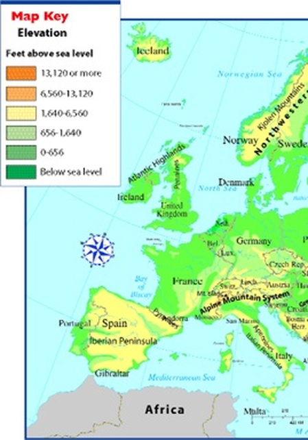 Geography - Western Europe